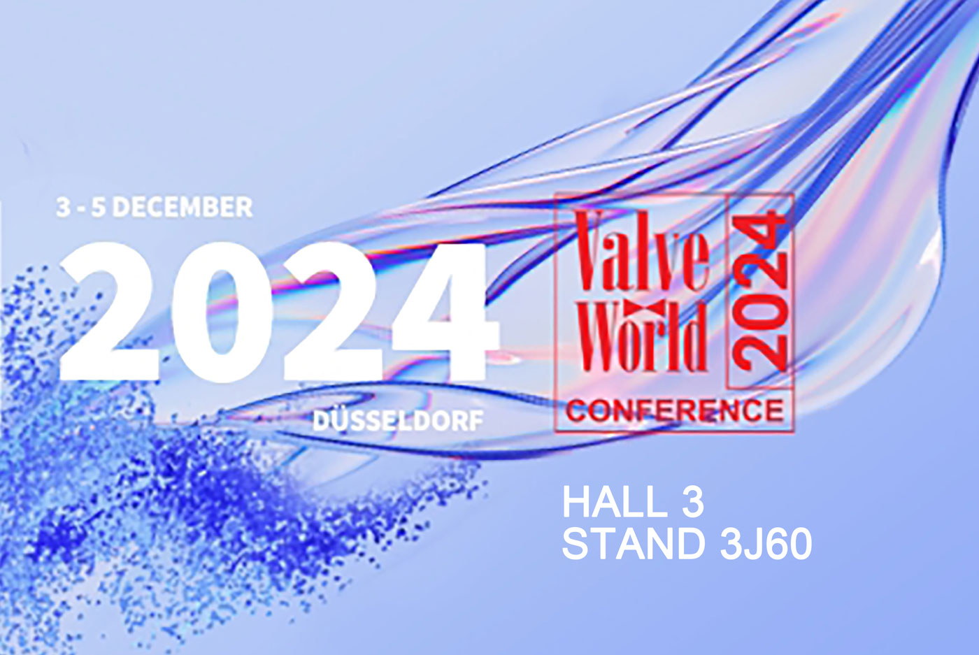 Visit JST Seals at the VALVE WORLD EXPO 2024 from 3-5 Dec.